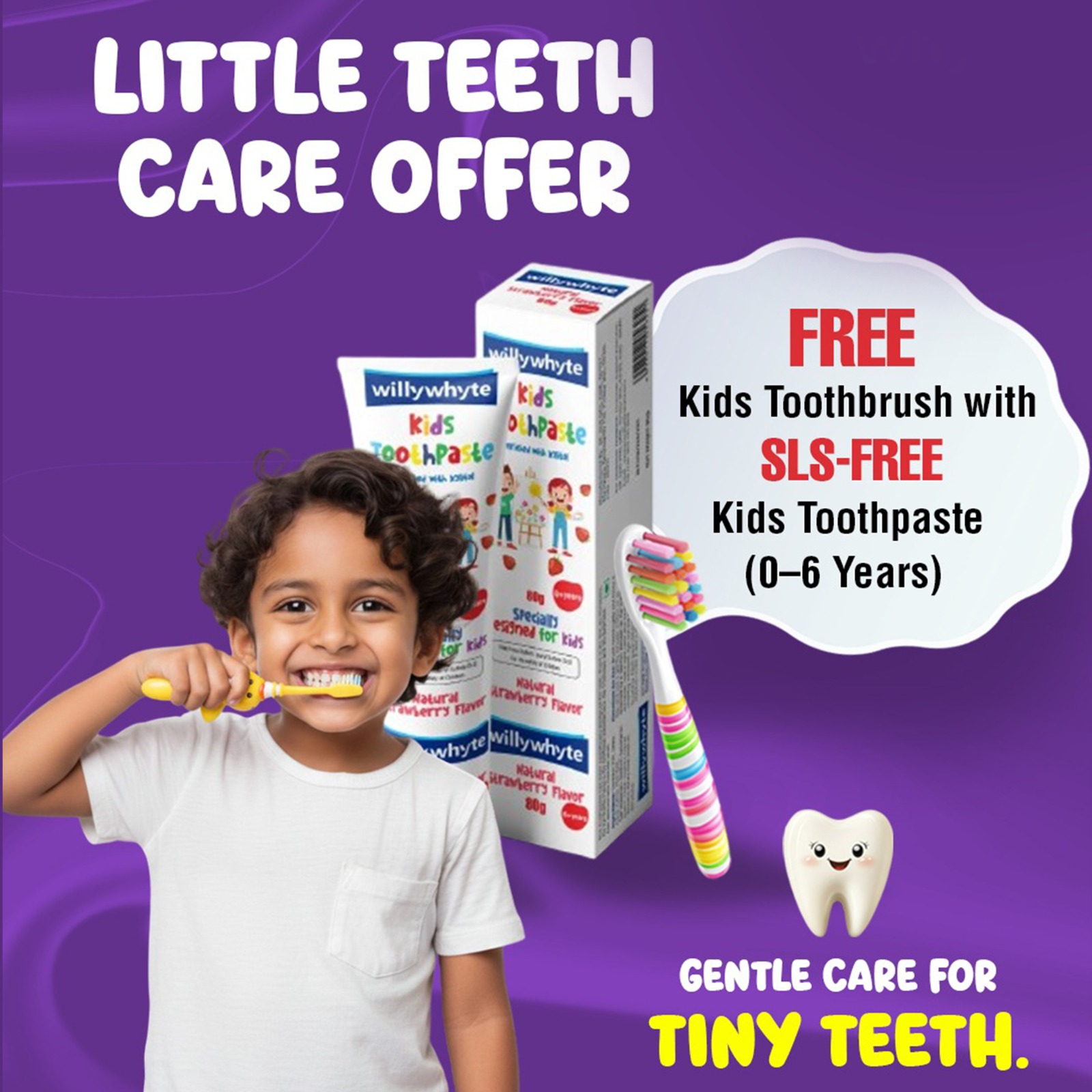 Kids Toothpaste 0-6 Years