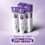 White Toothpaste 200g+200g
